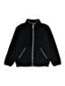 Cat & Jack 100% Recycled Polyester Solid Black Track Jacket Size 10 - 12 - photo 1