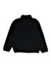 Cat & Jack 100% Recycled Polyester Solid Black Track Jacket Size 10 - 12 - photo 2