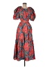Ulla Johnson Paisley Red Casual Dress Size M (estimated) - photo 1