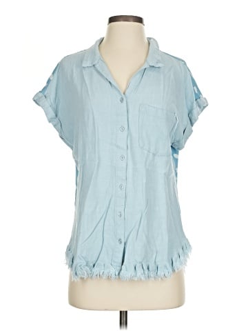 Umgee Short Sleeve Blouse (view 1)