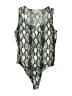 Eye Candy Silver Bodysuit Size L - photo 1