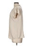 Rielle 100% Polyester Ivory Short Sleeve Blouse Size L - photo 5