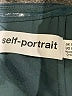 Self-Portrait 100% Polyester Black Teal Long Sleeve Top Size 10 - photo 11