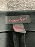 Shape FX 100% Rayon Solid Black Cocktail Dress Size 10 - photo 7