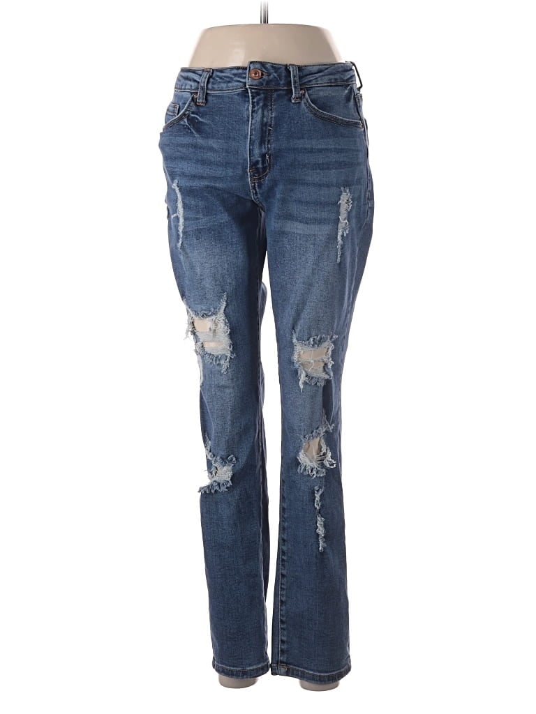 Pre-owned Wax Jean Jeans In Blue