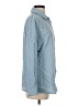 Shein 100% Polyester Color Block Blue Long Sleeve Blouse Size 4 - photo 4