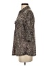 Rebecca Malone Animal Print Brown 3/4 Sleeve Blouse Size S - photo 5