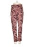 LOGO by Lori Goldstein Print Pink Active Pants Size S - photo 1