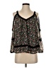 Rebecca Minkoff 100% Polyester Black 3/4 Sleeve Blouse Size XS - photo 1