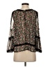 Rebecca Minkoff 100% Polyester Black 3/4 Sleeve Blouse Size XS - photo 2