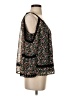 Rebecca Minkoff 100% Polyester Black 3/4 Sleeve Blouse Size XS - photo 4