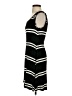 Elle Stripes Black Casual Dress Size S - photo 5