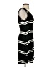 Elle Stripes Black Casual Dress Size S - photo 4