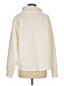 Danskin 100% Polyester Ivory Turtleneck Sweater Size M - photo 2