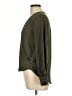 Iz Byer 100% Polyester Green Long Sleeve Blouse Size L - photo 5
