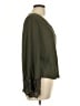 Iz Byer 100% Polyester Green Long Sleeve Blouse Size L - photo 4