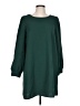 Shein 100% Polyester Solid Green Casual Dress Size 12 - photo 1