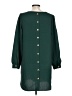 Shein 100% Polyester Solid Green Casual Dress Size 12 - photo 2