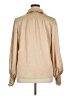 Max Studio Tan Long Sleeve Blouse Size XL - photo 2