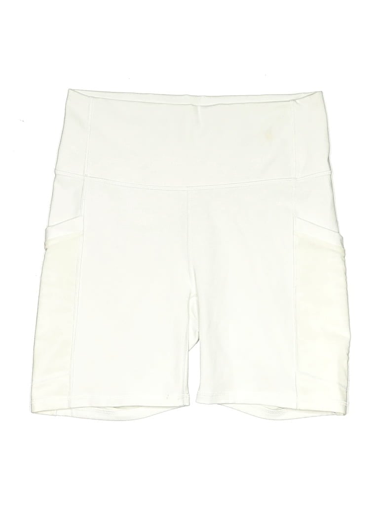 Pre-owned Fabletics Athletic Shorts In White