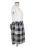 No Comment Plaid White Casual Dress Size L - photo 4