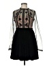 Free People 100% Polyester Black Cocktail Dress Size 6 - photo 1