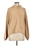 dip Solid Tan Turtleneck Sweater Size L - photo 1