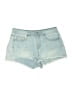 Mudd 100% Cotton Blue Denim Shorts Size 11 - photo 1