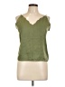 Listicle Green Sleeveless Top Size M - photo 1