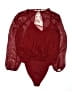 WAYF 100% Polyester Burgundy Red 3/4 Sleeve Blouse Size L - photo 1