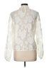 Shein 100% Polyester Ivory Long Sleeve Blouse Size L - photo 2