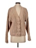 Pol 100% Polyester Tan Cardigan Size S - photo 1