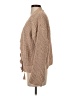 Pol 100% Polyester Tan Cardigan Size S - photo 5