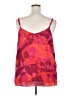 Torrid 100% Polyester Red Sleeveless Blouse Size 2X Plus (2) - photo 2
