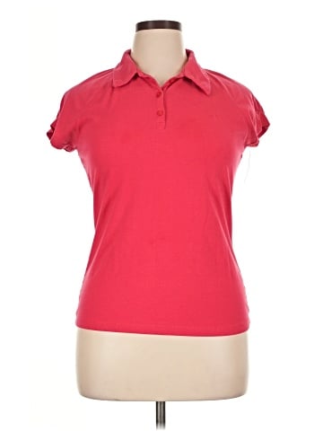 Danskin Now Short Sleeve Polo (view 1)