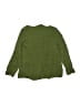 Xhilaration 100% Rayon Green Jacket Size 10 - 12 - photo 2