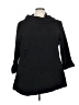 Unbranded Black 3/4 Sleeve Top Size 5X - photo 1