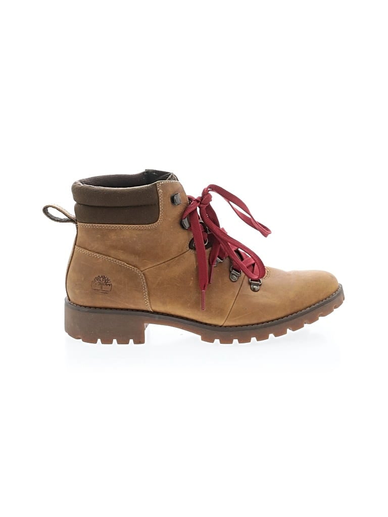 Pre-owned Timberland Ankle Boots In Brown