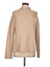 Club Monaco Chevron-herringbone Tan Turtleneck Sweater Size L - photo 1