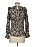 Shein 100% Polyester Ivory Long Sleeve Blouse Size XS - photo 2
