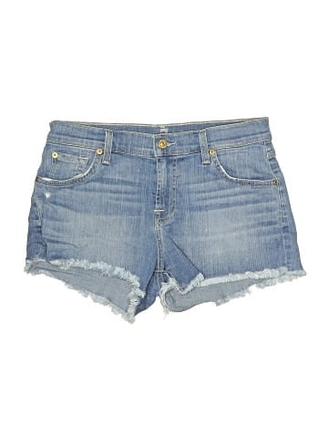 7 For All Mankind Denim Shorts (view 1)