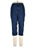 Avenue Color Block Blue Jeans Size 14 - photo 1