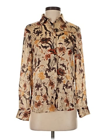 Zara Basic Long Sleeve Blouse (view 1)