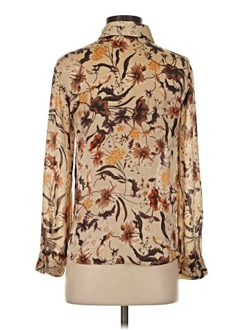 Zara Basic Long Sleeve Blouse (view 2)