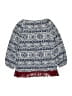Mud Pie Blue 3/4 Sleeve Blouse Size 4 - 6 - photo 2