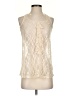 Xhilaration Ivory Sleeveless Blouse Size XS - photo 1