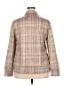 Unbranded Tweed Tan Long Sleeve Button-Down Shirt Size 2X - photo 2