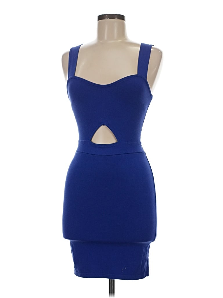Pre-owned Topshop Cocktail Dress In Blue