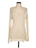 Pink Rose Ivory Pullover Sweater Size L - photo 1