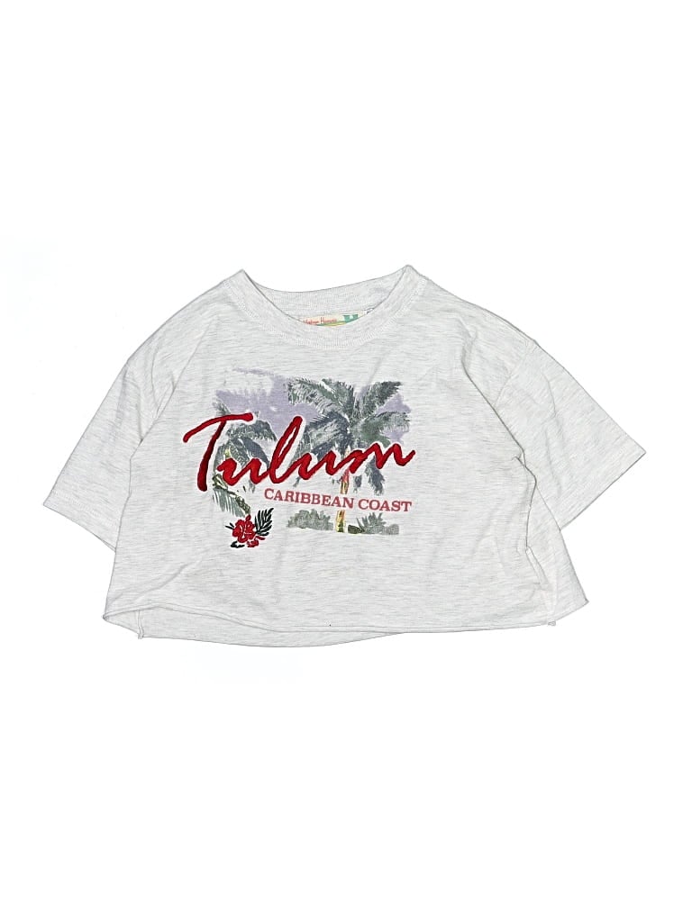 Pre-owned Vintage Havana Kids' Short Sleeve T-shirt In Silver